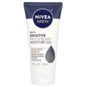 Nivea Homens Gel Hidratante para Barba e Rosto Sensível 50 ml (17 fl oz)