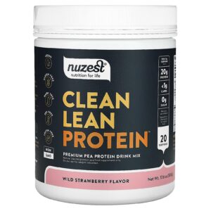 Nuzest Proteína Magra Pura Morango Silvestre 500 g (176 oz)