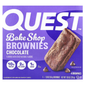Quest Nutrition Bake Shop Brownies Chocolate 4 Brownies 56 g (198 oz) Cada