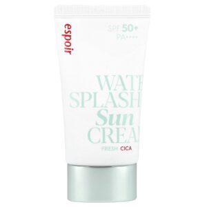 Espoir Creme Solar Water Splash Cica Fresca FPS 50+ PA++++ 60 ml