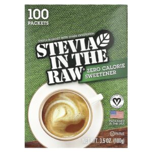 In the Raw Stevia In The Raw® Adoçante de Zero Calorias 100 Embalagens 100 g (35 oz)
