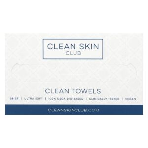 Clean Skin Club Toalhas Limpas Descartáveis 25 Unidades