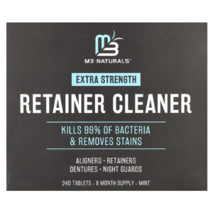 M3 Limpador de Retenção Menta 240 Comprimidos