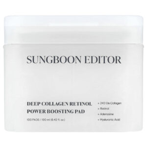 Sungboon Editor Lenço para Reforço de Retinol Power Colágeno Profundo 100 Absorventes