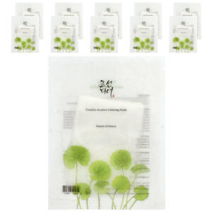 Beauty of Joseon Máscara de Beleza Calmante de Centella asiatica 10 Folhas 25 ml (084 fl oz) Cada