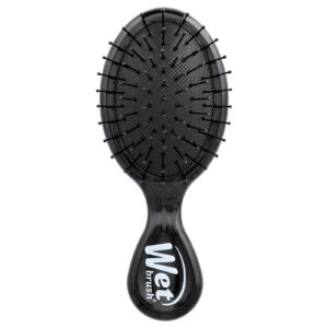 Wet Brush Minidesembaraçador Para Cabelos Molhados ou Secos Preto 1 Escova