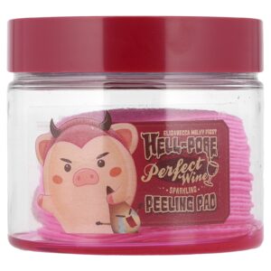 Elizavecca Milky Piggy Hell-Pore Disco de Esfoliação Espumante e Vinho Perfeito 30 Folhas 200 ml (676 fl oz)