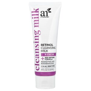 artnaturals Leite de Limpeza de Retinol Para Todos os Tipos de Pele 118 ml (4 fl oz)