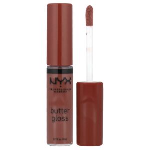 NYX Professional Makeup Butter Gloss Brilho Labial 47 Tofes de Especiarias 8 ml (027 fl oz)