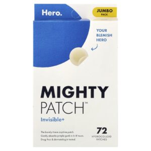 Hero Cosmetics Mighty Patch™ Invisible+ 72 Adesivos de Hidrocoloide