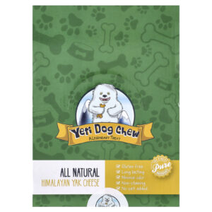 Yeti Dog Chew Queijo de Iaque do Himalaia Para Cães Extragrande 3 lbs