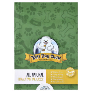 Yeti Dog Chew Queijo de Iaque do Himalaia Para Cães Morango 3 lb