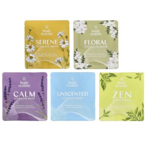 Body Restore Máscara para a Área dos Olhos a Vapor Embalagem Variada Pacote com 5