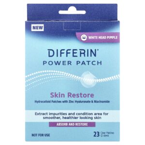 Differin Power Patch Skin Restore 23 Adesivos Transparentes