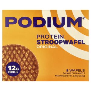 Podium Nutrition Protein Stroopwafel Original 8 Wafels 264 g (928 oz)