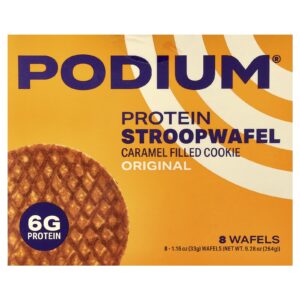 Podium Nutrition Protein Stroopwafel Original 8 Wafels 33 g (116 oz) Cada