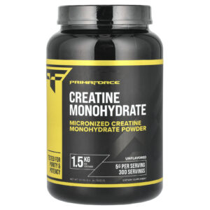 Primaforce Creatina Mono-Hidratada Sem Sabor 1.500 g (33 lb)