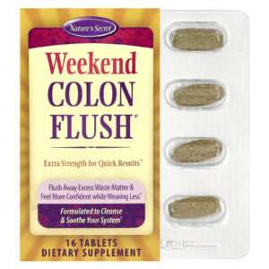 Natures Secret Weekend Colon Flush® 16 Comprimidos