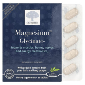 New Nordic Magnesium™ Glicinato+ 60 Comprimidos
