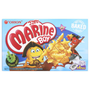 Orion Marine Baby Lanches à Base de Trigo Algas Marinhas 4 Pacotes 40 g (141 oz) Cada