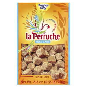 La Perruche Açúcares de Cana-de-Açúcar Puro e Mastigável 250 g (88 oz)