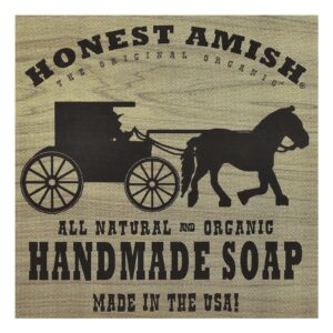 Honest Amish Sabonete em Barra Artesanal Fishermans Licorice 1 Barra