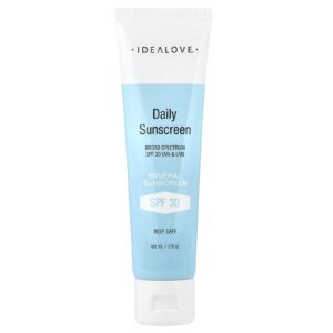Idealove Protetor Solar Diário Mineral FPS 30 60 ml (2 fl oz)
