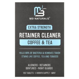 M3 Limpador de Recipientes Café e Chá Menta 120 Comprimidos