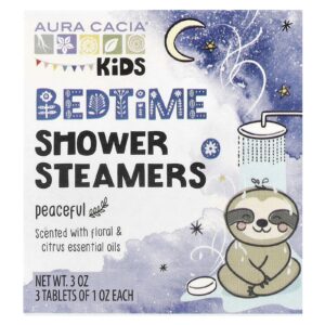Aura Cacia Kids Bedtime Shower Vapores Peaceful 3 Comprimidos
