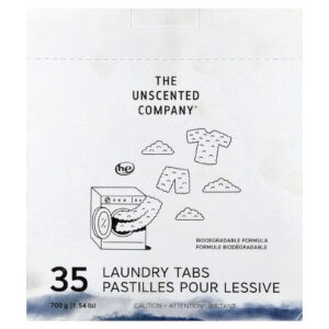 The Unscented Company Comprimidos para Lavar Roupa 35 Comprimidos 700 g (154 lb)