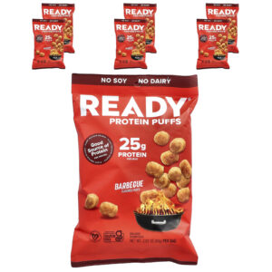 Ready Puffs de Proteína Churrasco 6 Sacos 80 g (282 oz) Cada