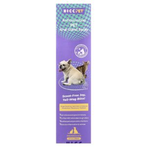 HICC Pet Spray Antimicrobiano para Glândula Anal para Animais de Estimação Para Cães e Gatos 120 ml (4 fl oz)