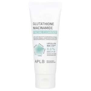 APLB Glutathione Niacinamide Facial Cleanser 2.71 fl oz (80 ml)