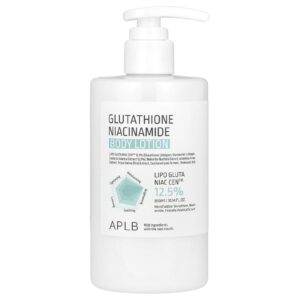 APLB Loção Corporal de Glutationa e Nicotinamida 300 ml (1014 fl oz)
