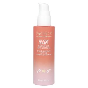 Pacifica Glow Baby Loção Super Lit com FPS FPS 30 50 ml (17 fl oz)