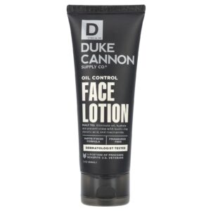 Duke Cannon Supply Co. Loção Facial para Controle da Oleosidade Sem Perfume 88 ml (3 fl oz)