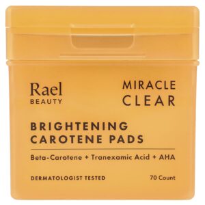 Rael Beauty Miracle Clear Discos de Caroteno Iluminadores 70 Unidades
