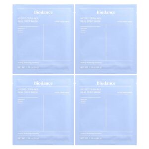 Biodance Máscara de Beleza Profunda Hydro Cera-Nol Real 4 Folhas 34 g (119 oz) Cada