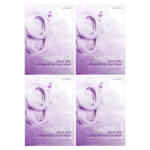 Numbuzin NAD + Bio Lifting-sil Máscara de Beleza Facial Completa 4 Unidades