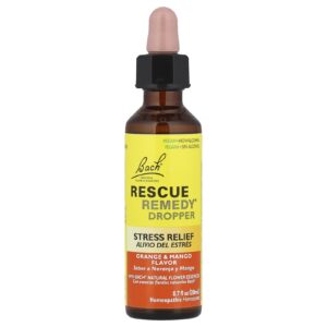 Bach Conta-gotas Rescue Remedy® Alívio do Estresse Laranja e Manga 20 ml (07 fl oz)