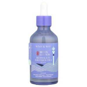 Mary & May Seoul Edition Bakuchiol Cica Serum com Retinol a 01% Sem Perfume 80 ml (27 fl oz)
