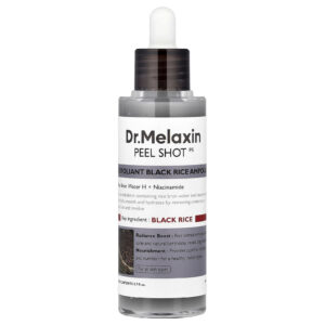 Dr.Melaxin Peel Shot Ampola de Arroz Negro Esfoliante Para Todos os Tipos de Pele 80 ml (27 fl oz)