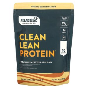 Nuzest Proteína Magra Pura Caramelo Salgado 250 g (88 oz)