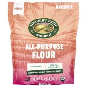 Natures Path Farinha de Trigo Orgânica Não Branqueada 907 g (32 oz)