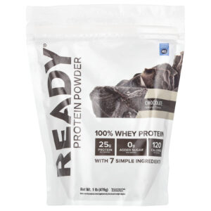 Ready 100% Proteína Whey em Pó Chocolate 476 g (1 lb)