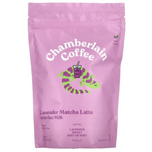 Chamberlain Coffee Latte Matcha de Lavanda com Leite de Aveia 283 g (10 oz)