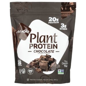 NuGo Nutrition Plant Protein Chocolate 2 lbs (907 g)