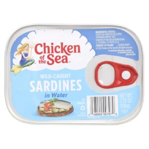 Chicken of the Sea Sardinhas Selvagens em Água 106 g (375 oz)