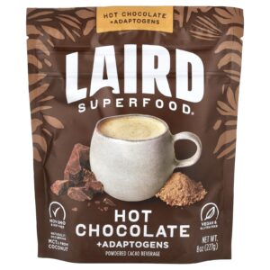 Laird Superfood Chocolate Quente + Adaptogênicos 227 g (8 oz)