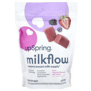 UpSpring Fruto Silvestre Milkflow® 28 Cápsulas Mastigáveis